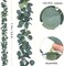 Artificial Eucalyptus Garland Faux Silk Leaf Décor Anniversary Engagement Party Wedding